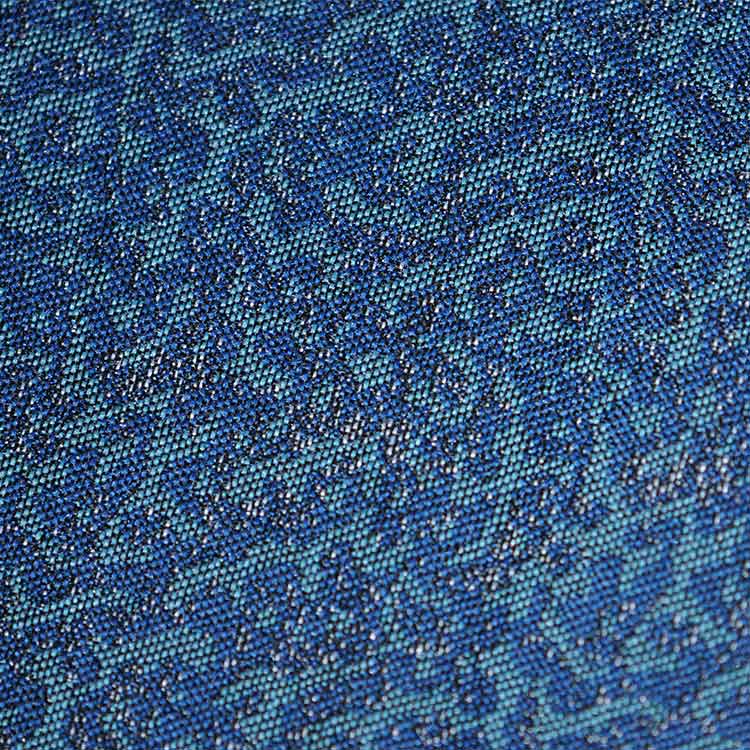 蓝彩藤蔓纹设计DS8156面料